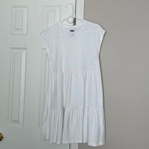 White gap t-shirt dress